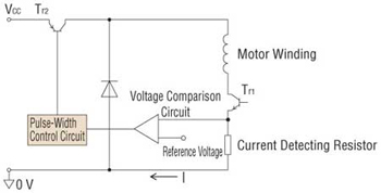 Stepper Motor Constant Circuitry Tensão